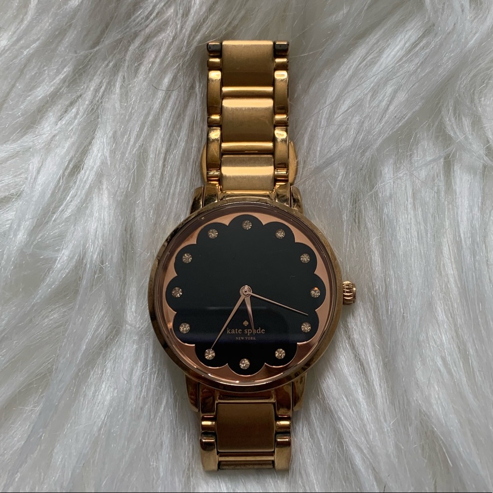 Kate spade live colorfully gold watch